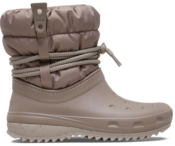 W's Classic Neo Puff Luxe Boot Mushroom Crocs Schweiz