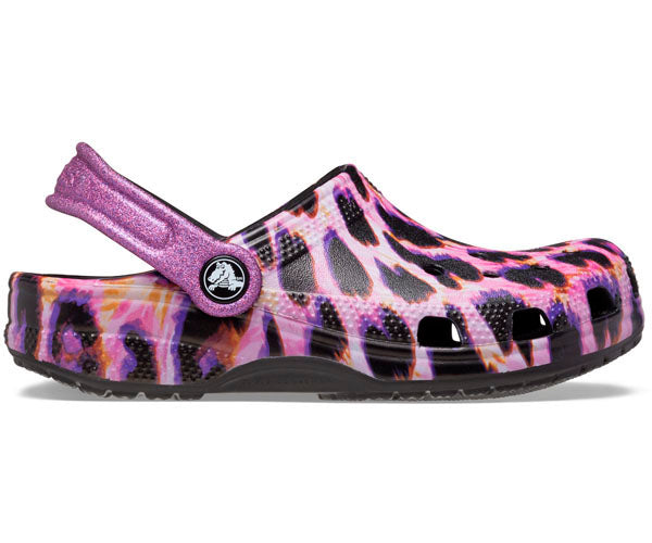 K s Classic Print Clog Papaya Leopard Crocs Schweiz