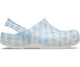 Classic Gingham Clog  - White/Blue