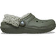 Classic Fleece Lined Clog - Dusty Olive