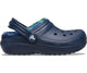 K's Classic LinedBoldCheckClog  - Navy
