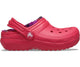 K's Classic LinedBoldCheckClog  - Digital Raspberry