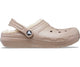 Classic Lined Clog - Mushroom/Bone