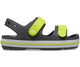 T's Crocband Cruiser Sandal - Slate Grey/Acidity